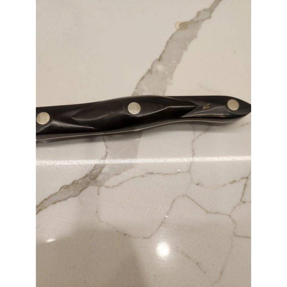 Cutco Serrated Spatula Spreader Knife Classic Brown Swirl Handle 1768